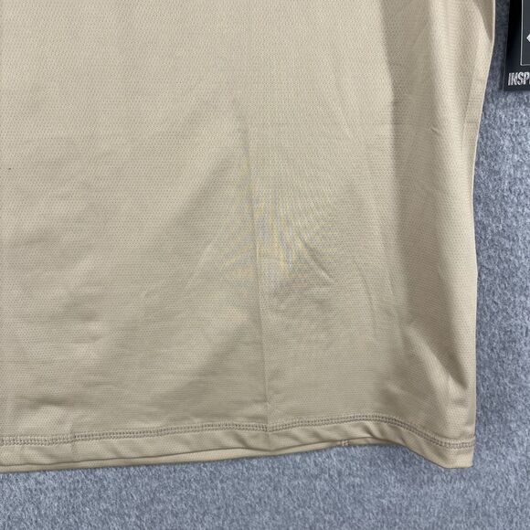 Leg3nd Inspire Tank Top Shirt Men Large Doeskin Active Training Gym Short Sleeve - Picture 5 of 15